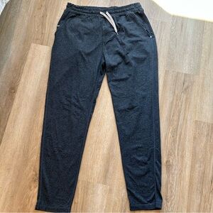 Vuori Men's Black/Grey Jogger Pants XL EUC